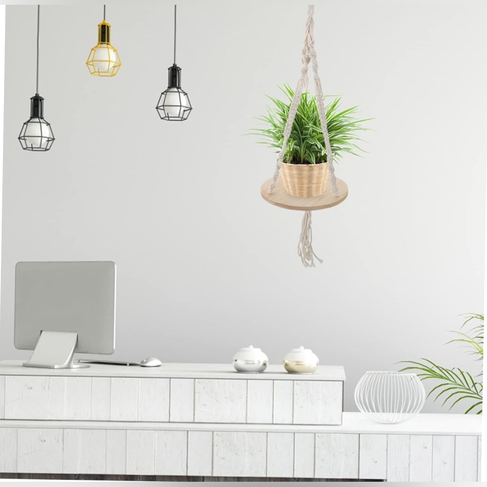 Macrame Woven Plant  Hanger